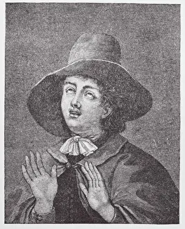 Engraving of George Fox
