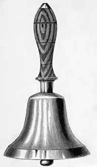 Sound Prints: Engraving Of A Hand Bell