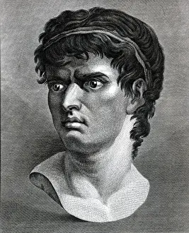 Engraving Of Head Of Brutus