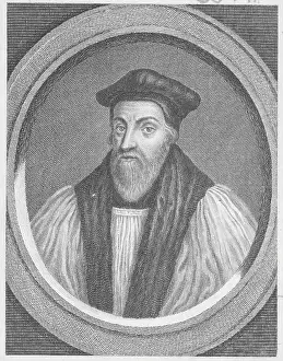 Bishop Prints: Engraving of Hugh Latimer