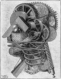 Pliers Prints: Engraving After The Inventor's Head by William Mason
