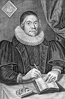 Archbishop Prints: Engraving of James Ussher