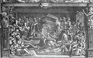 Stretcher Prints: Engraving of Plague Victims During the Siege of Leiden