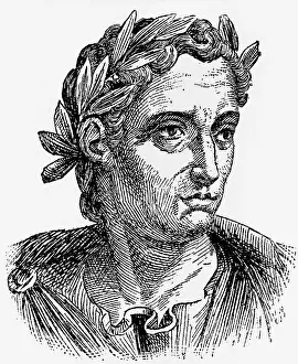 Senator Prints: Engraving of Pliny the Younger