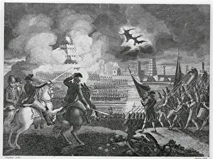 Defeat Prints: Engraving Portraying Defeat of Tipu Sahib