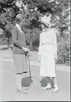 Peabody Prints: Enid Wilson and Ada Mackenzie Conversing