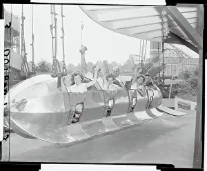 Enjoying the Boomerang Ride