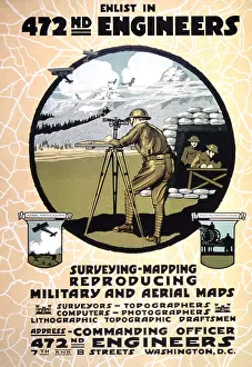 Great War Prints: Enlist in the 472nd Engineers