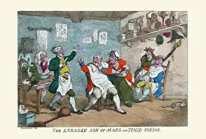 Shave Prints: The enraged son of Mars and timid tonsor