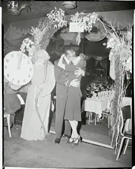 Ensign and Mrs. G. J. Cooke Kissing