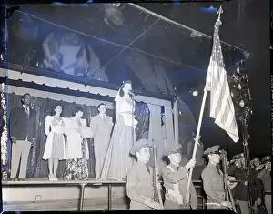 Fort Dix Prints: Entertainers Performing for Soldiers