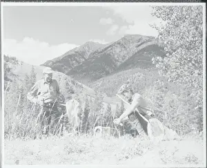 Banff Prints: Entomologists Collecting Beetles