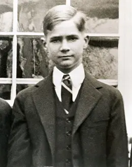 Teenage Boy Prints: Entrepreneur Howard Hughes as Teenager