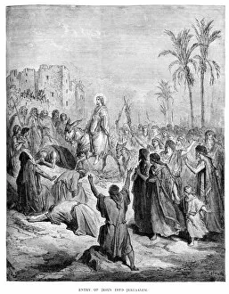 Images Dated 2nd October 2010: Entry of Jesus into Jerusalem
