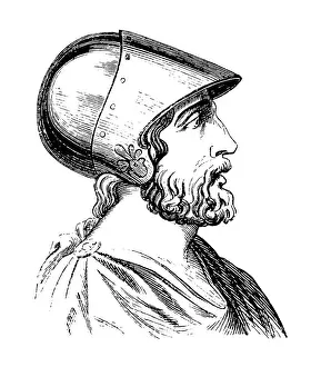 Work Helmet Prints: Epaminondas (c. 418-362 BC)