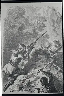 Episode from James Fenimore Cooper's Leatherstocking Tales