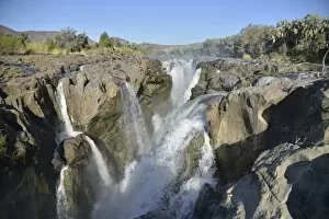 Images Dated 2nd November 2012: Epupa Falls, waterfalls of the Kunene River on the Namibian-Angolan border, Kunene Region, Namibia