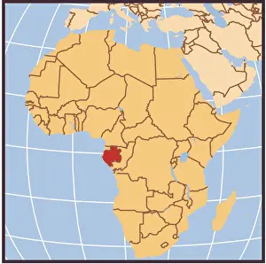 Equatorial Guinea locator map