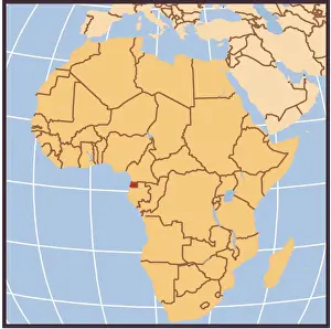 Equatorial Guinea locator map