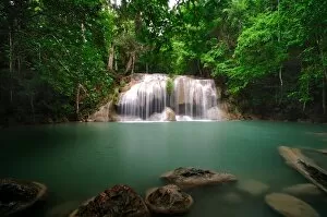 Images Dated 17th September 2010: Erawan Waterfalls National Park