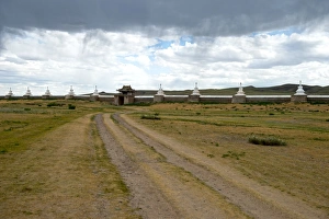 Erdene Zuu Monastery at city of Karakorum of A-vAorkhangai Province Mongolia