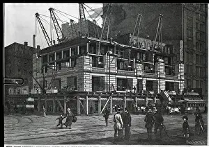 Erection Of New New York Times Building