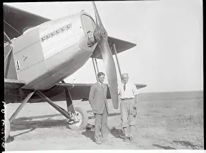 Eric Nelson with Donald Douglas of Douglas Aircraft