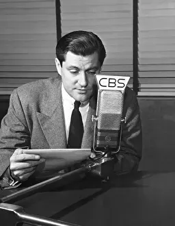 Broadcasting Prints: Eric Sevareid Broadcasting