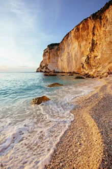 Wave Collection: Erimitis beach, Paxos, Lonian islands, Greece