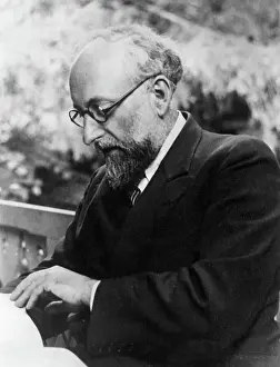 Ernest Ansermet Seated Reading