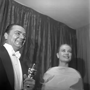 94174688eb Prints: Ernest Borgnine And Grace Kelly