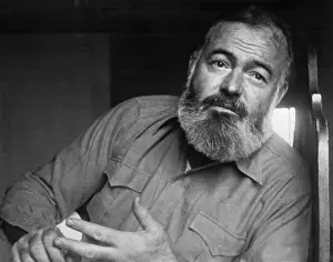 Beards Prints: Ernest Hemingway