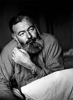 Roles And Occupatio Prints: Ernest Hemingway