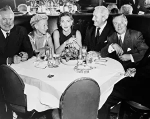 Ernest Hemingway and Friends at the Stork Club