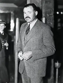 Ernest Hemingway Waiting