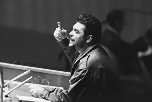 Debate Prints: Ernesto Guevara Debating at United Nations