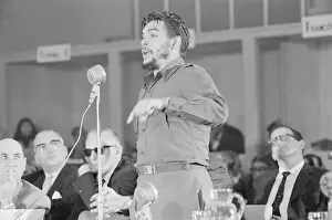 Ernesto Guevara Speaking at Conference
