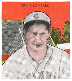 Arc0012955 Prints: Ernie Lombardi Gum Card