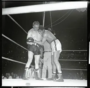 Ernie Terrell and Manuel Ramos During Bout