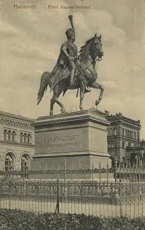 Memorials Prints: Ernst August Monument, Hanover