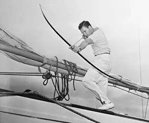 Errol Flynn Aiming Arrow