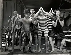 Errol Flynn and Costars in Gentlemen Jim