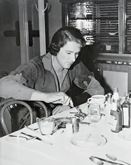 Errol Flynn Eating Lunch