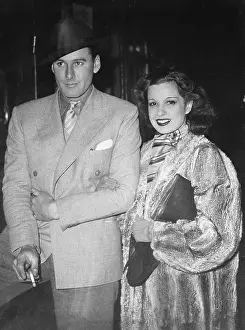 Errol Flynn and Lili Damita