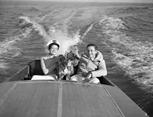 Errol Flynn and Lily Damita