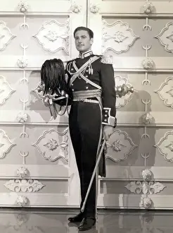 Errol Flynn in Military Uniform