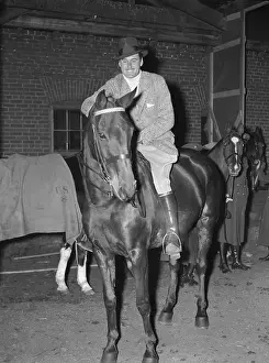 Errol Flynn Riding Horse