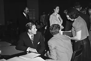 Errol Flynn Sitting in Court