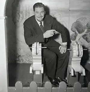 Erroll Flynn Relaxing Aboard Liner