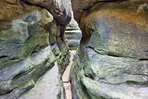 Maze Prints: Erroneous Rocks, Bledne Skaly, Stolowe Mountains National Park, Poland